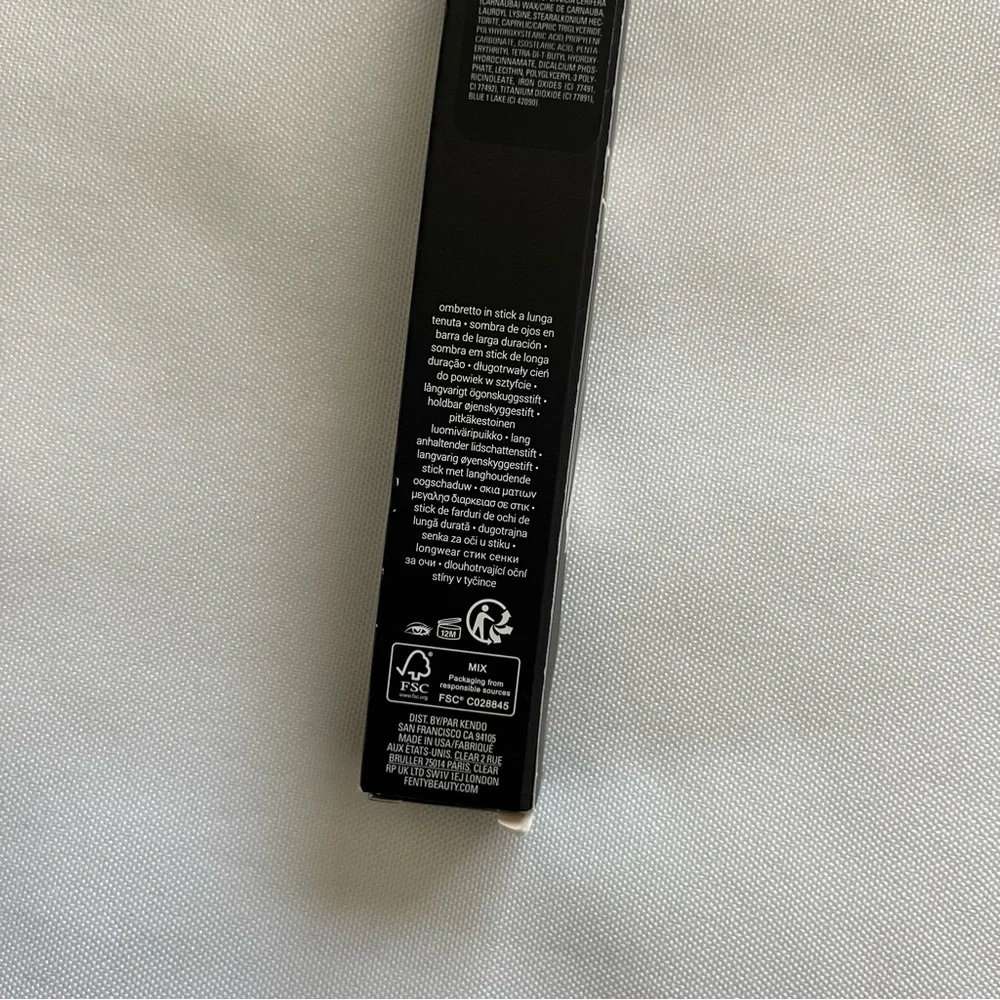FENTY BEAUTY by Rihanna Shawdowstix Longwear Eyeshadow Stick Nut All Men NWT